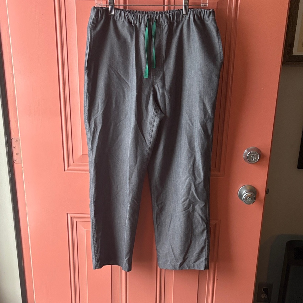 Mens figs dark grey scrubs